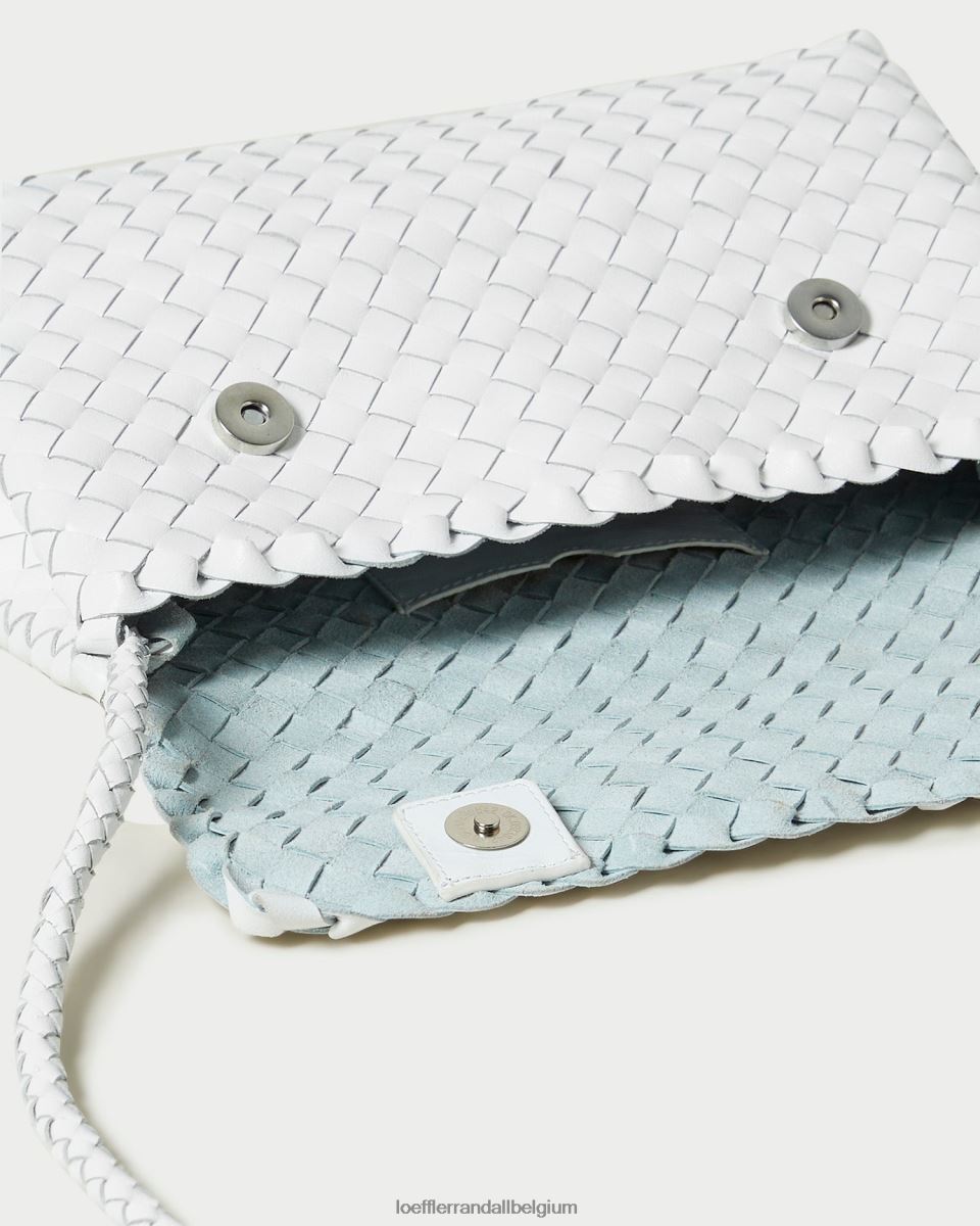 Sacs Loeffler Randall sac porté épaule mabel blanc femmes 04V42L400