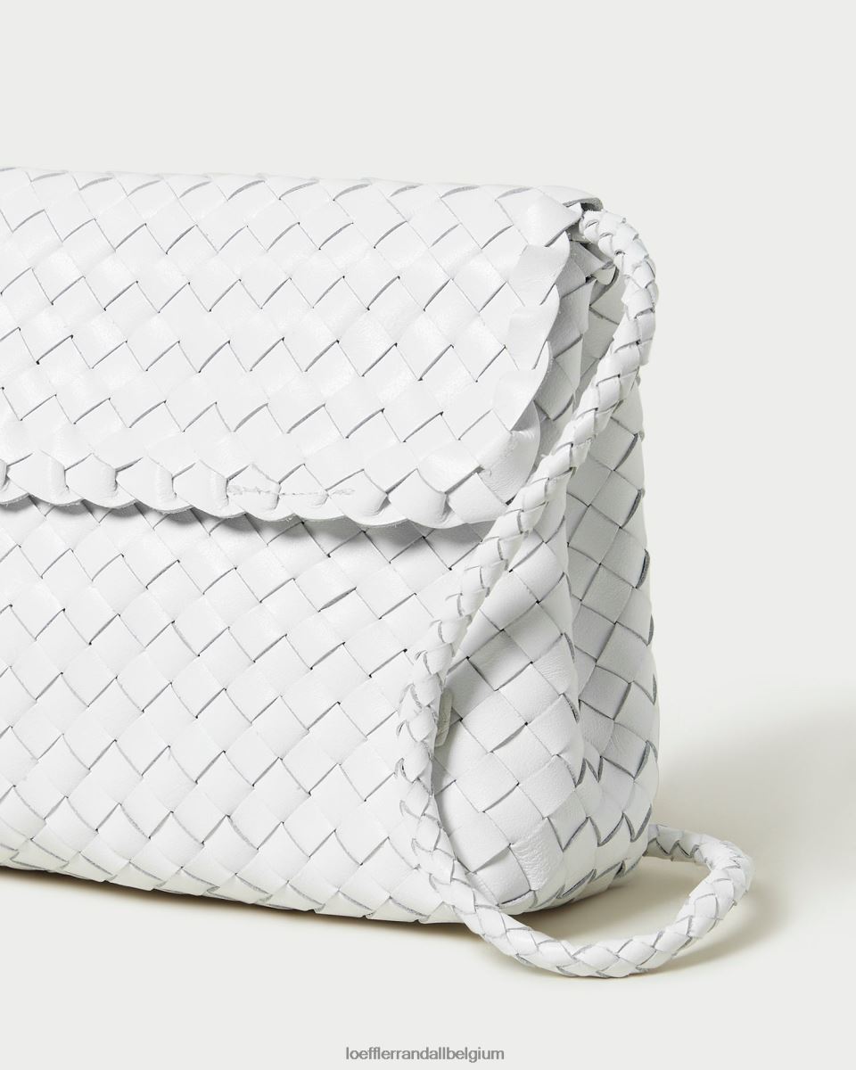 Sacs Loeffler Randall sac porté épaule mabel blanc femmes 04V42L400