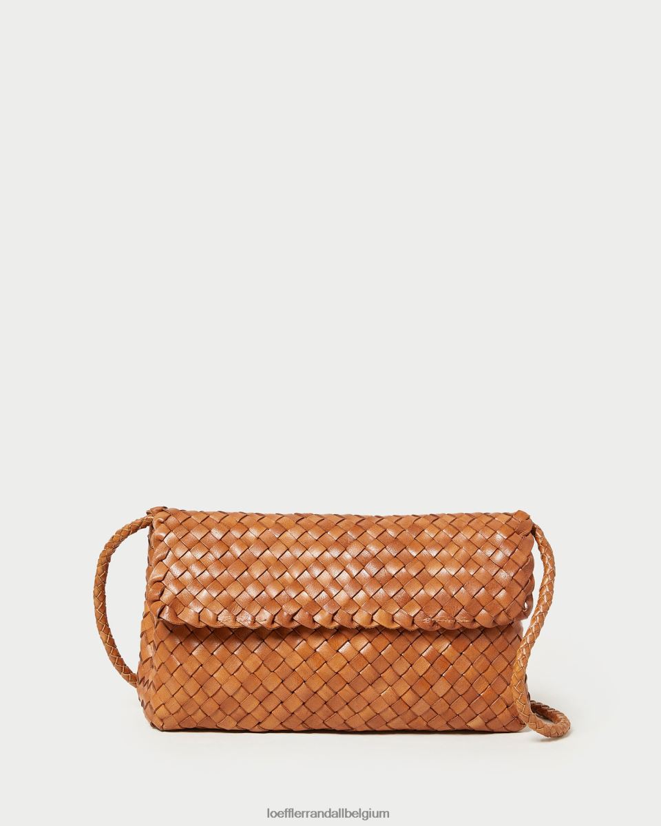 Sacs Loeffler Randall sac porté épaule mabel marron Charpente femmes 04V42L401