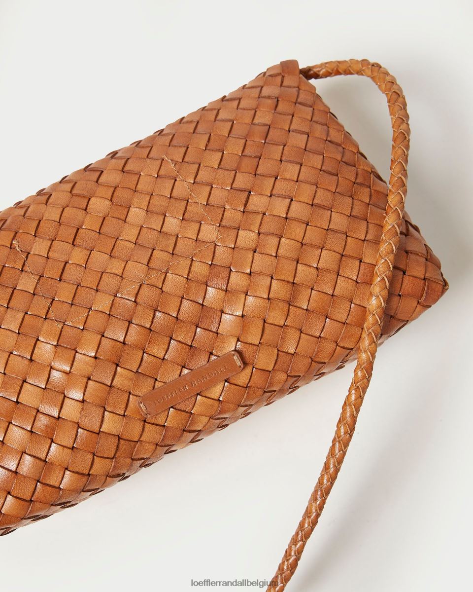 Sacs Loeffler Randall sac porté épaule mabel marron Charpente femmes 04V42L401