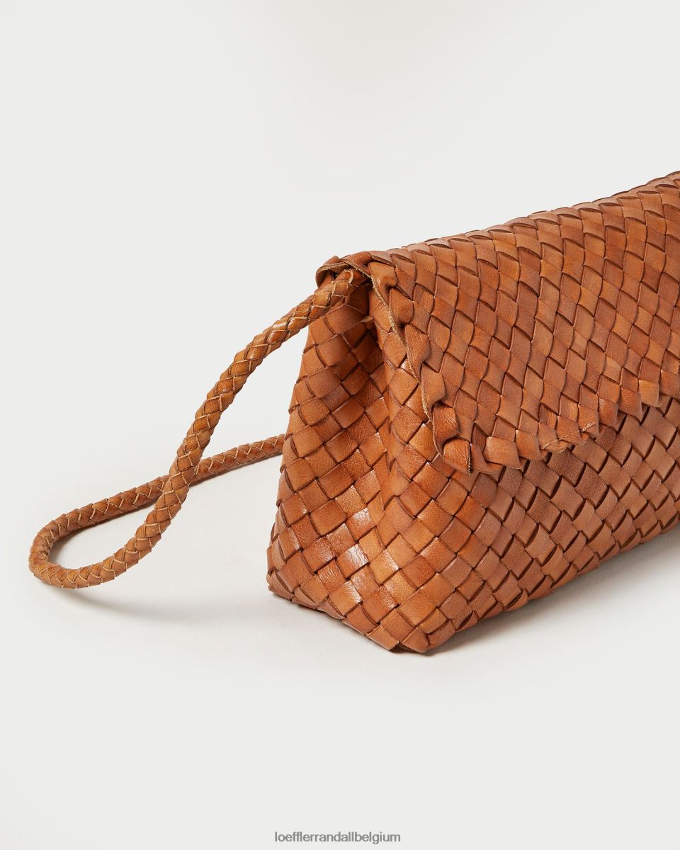 Sacs Loeffler Randall sac porté épaule mabel marron Charpente femmes 04V42L401