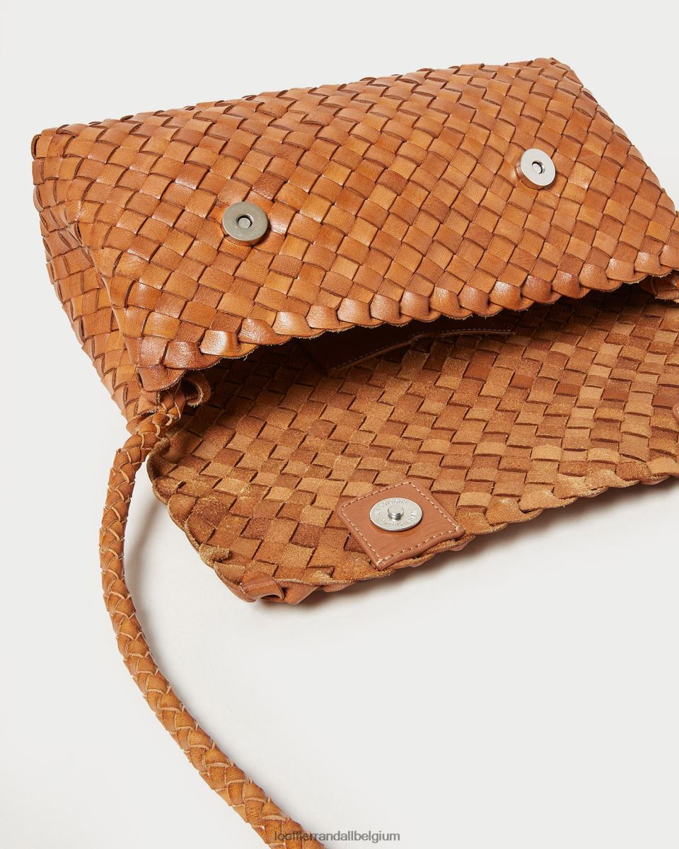 Sacs Loeffler Randall sac porté épaule mabel marron Charpente femmes 04V42L401