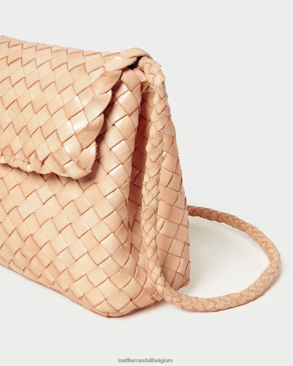 Sacs Loeffler Randall sac porté épaule mabel sable du désert femmes 04V42L402