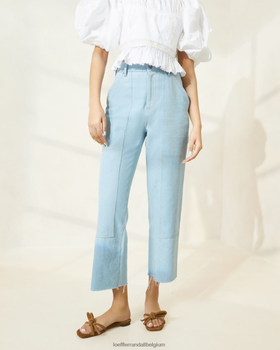 vêtements Loeffler Randall pantalon de charpentier roy jean léger femmes 04V42L216